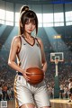 Hentai - Delicate Poise in the Game of Hoops Set.1 20250131 Part 15