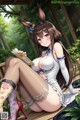 Hentai - Beneath the Sakura Canopy She Prowls with Catlike Charm Set.1 20241217 Part 17